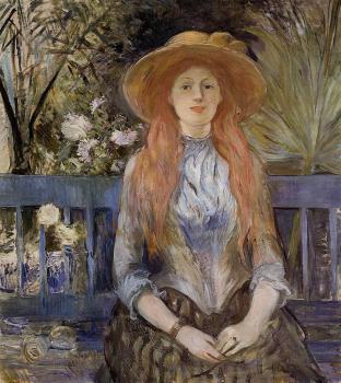 Berthe Morisot : On a Bench